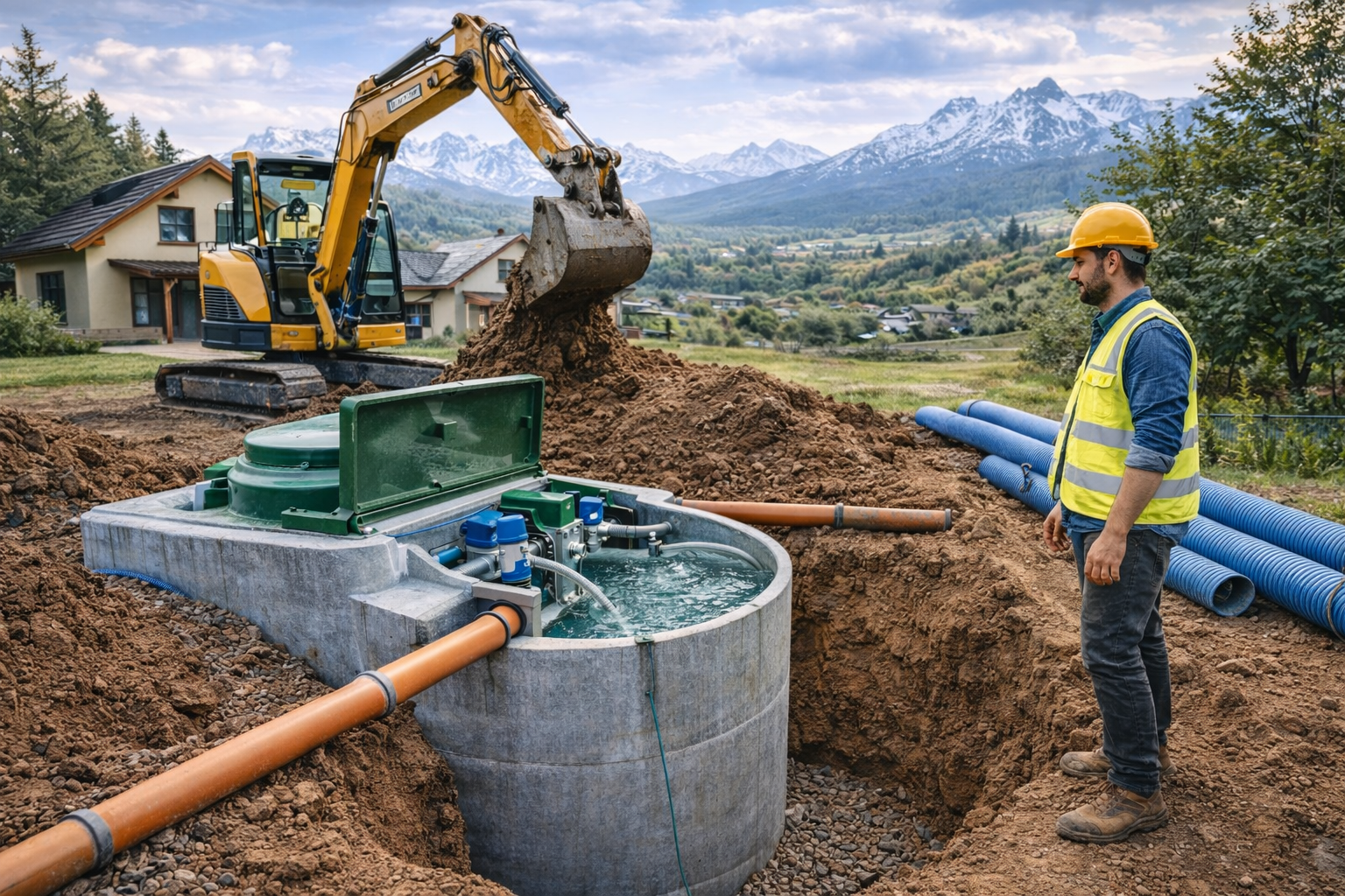 Wykop i przygotowanie terenu